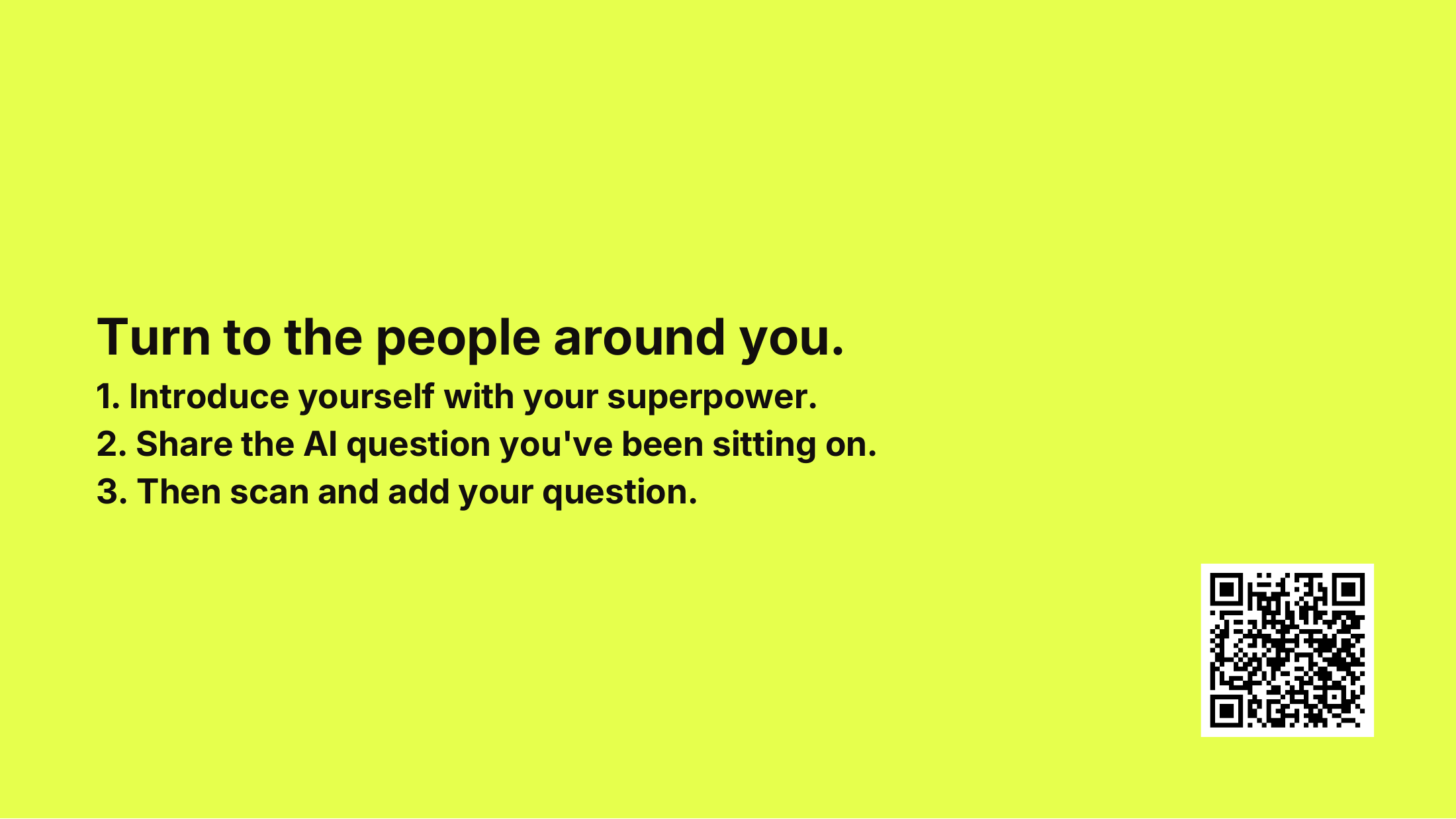 Slide 3: People in the room